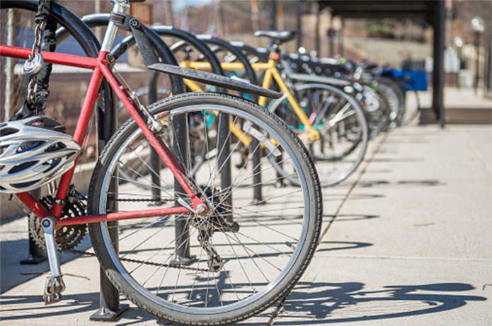 Bike Rack Environmentally Friendly Corporate Culture